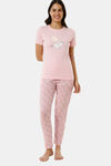 Amante Cotton Elastane Loungewear Bottom - Cat Nap Print — thumbnail 5